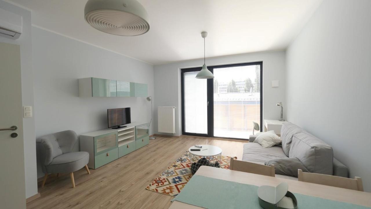 Air-Conditioned, 2 Room Apartment With Terrace براتسيلافا المظهر الخارجي الصورة